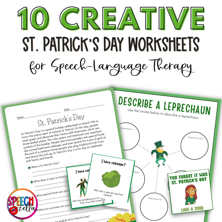 St. Patrick's Day Worksheets