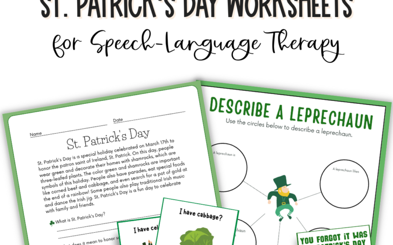 St. Patrick's Day Worksheets