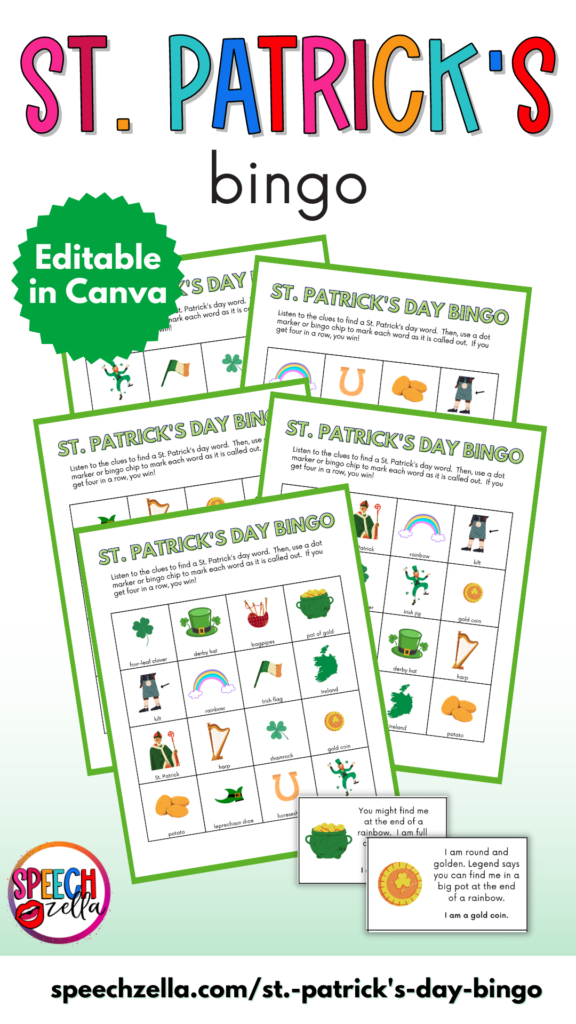 St. Patrick's Day Bingo