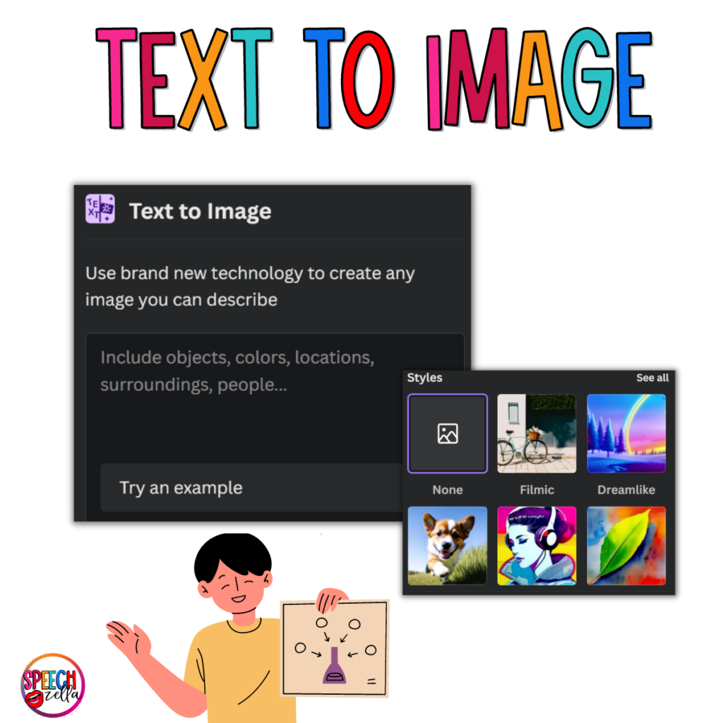 Text to Image Features