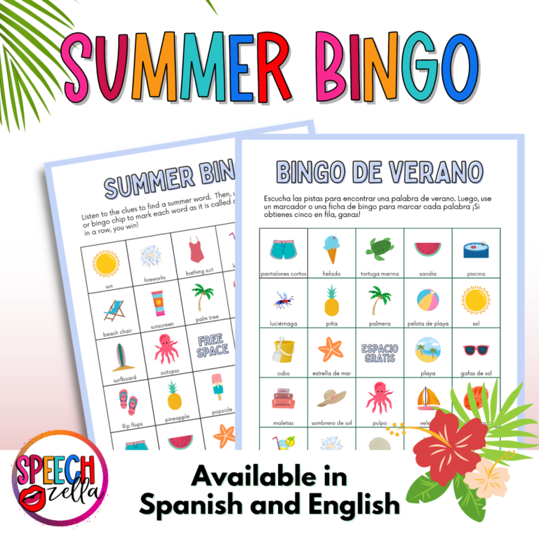 Summer Bingo Activities