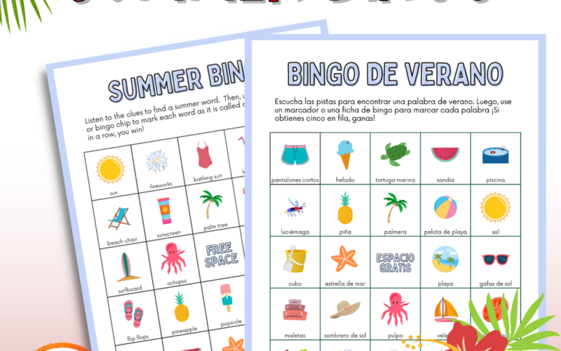 Summer Bingo Activities