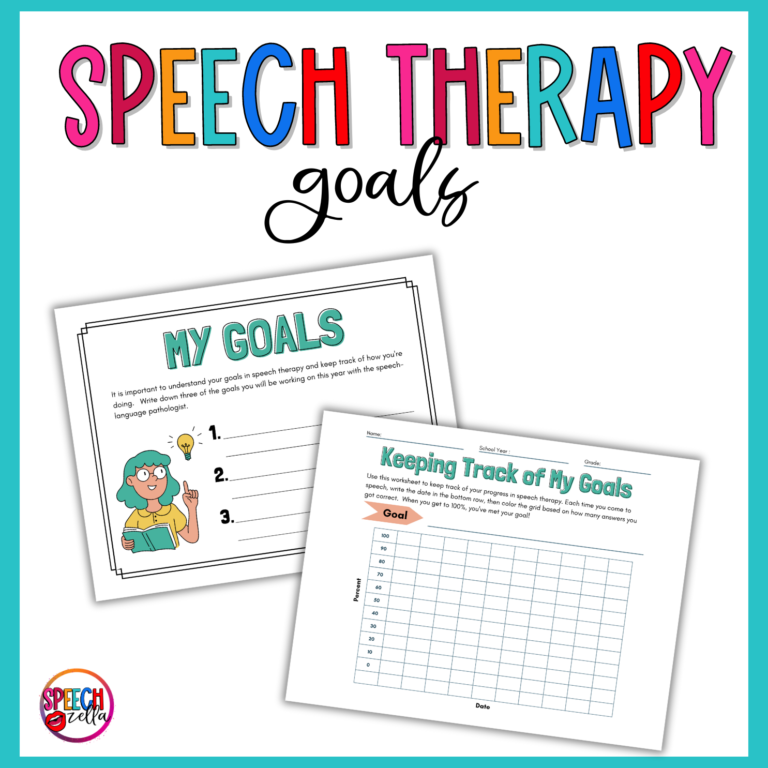 Help your students achieve their speech-therapy goals today!