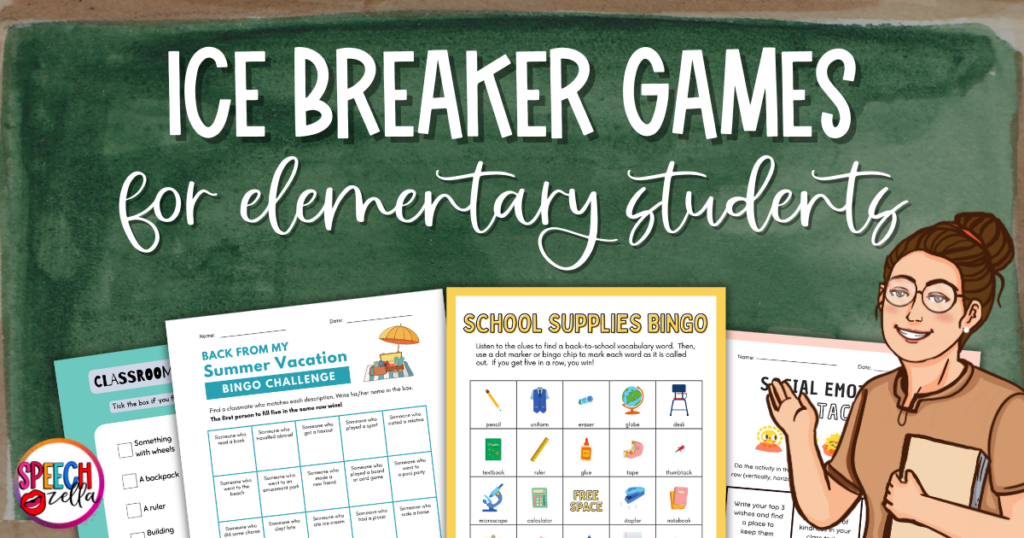 Icebreaker Games for Elementary Students