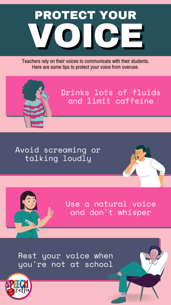 voice tips for teachers