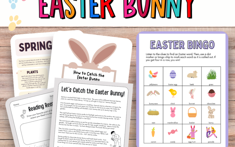 How to catch the easter bunny activities