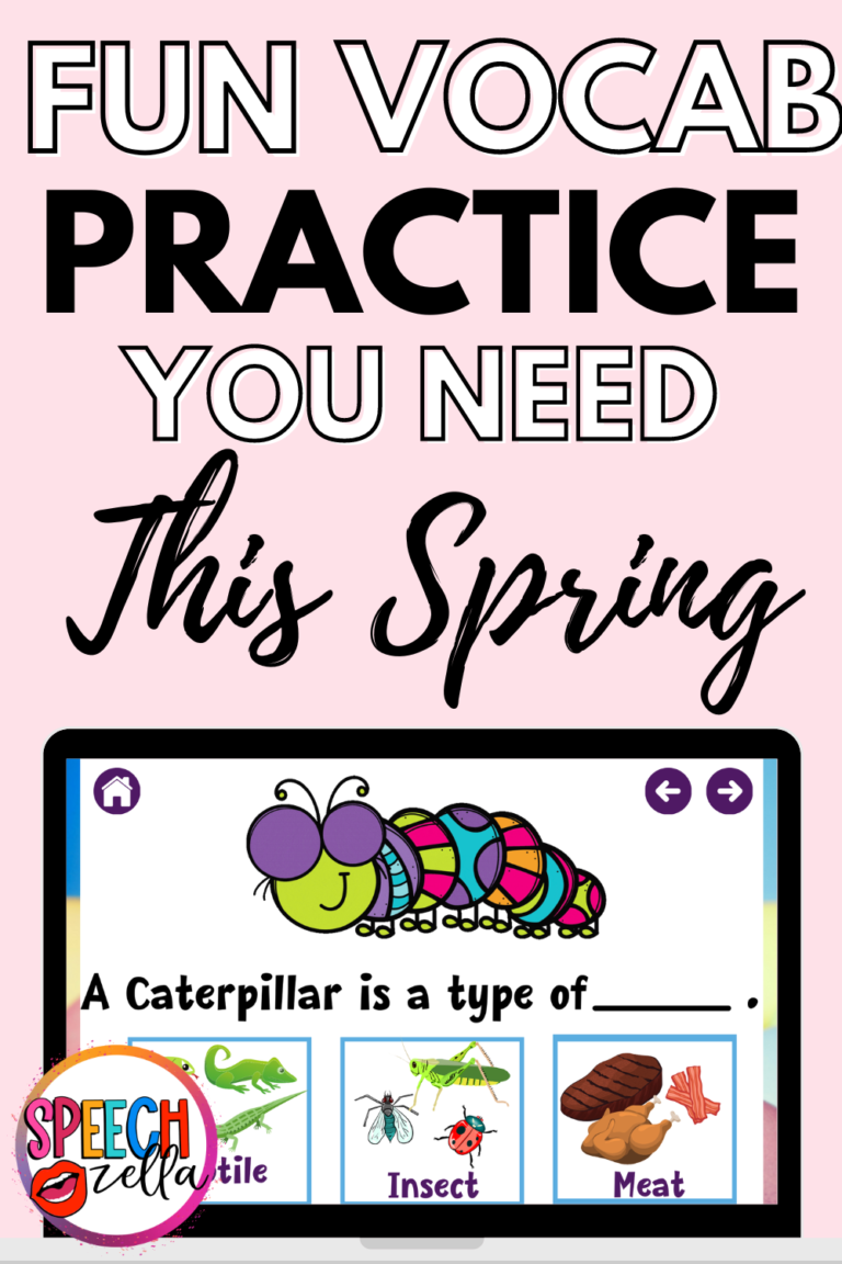 Free Spring Speech Therapy Activities and Ideas - Speechzella