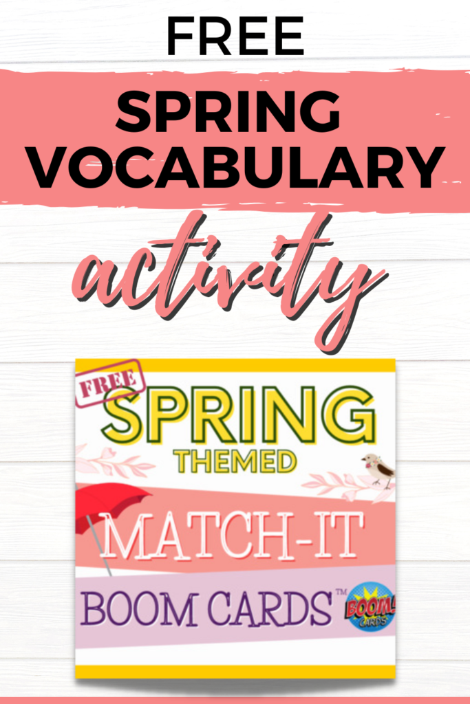 spring free speech therapy activities