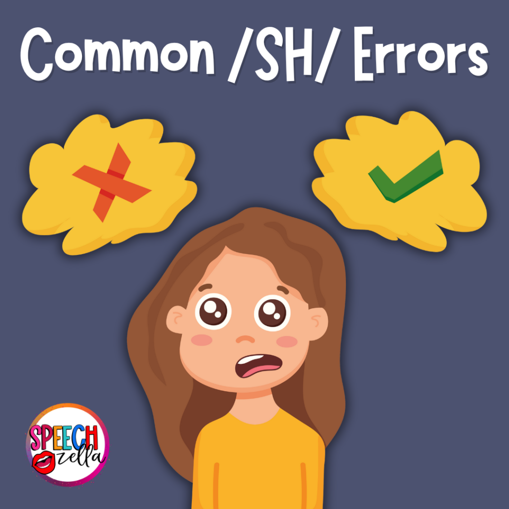 common speech errors related to /sh/