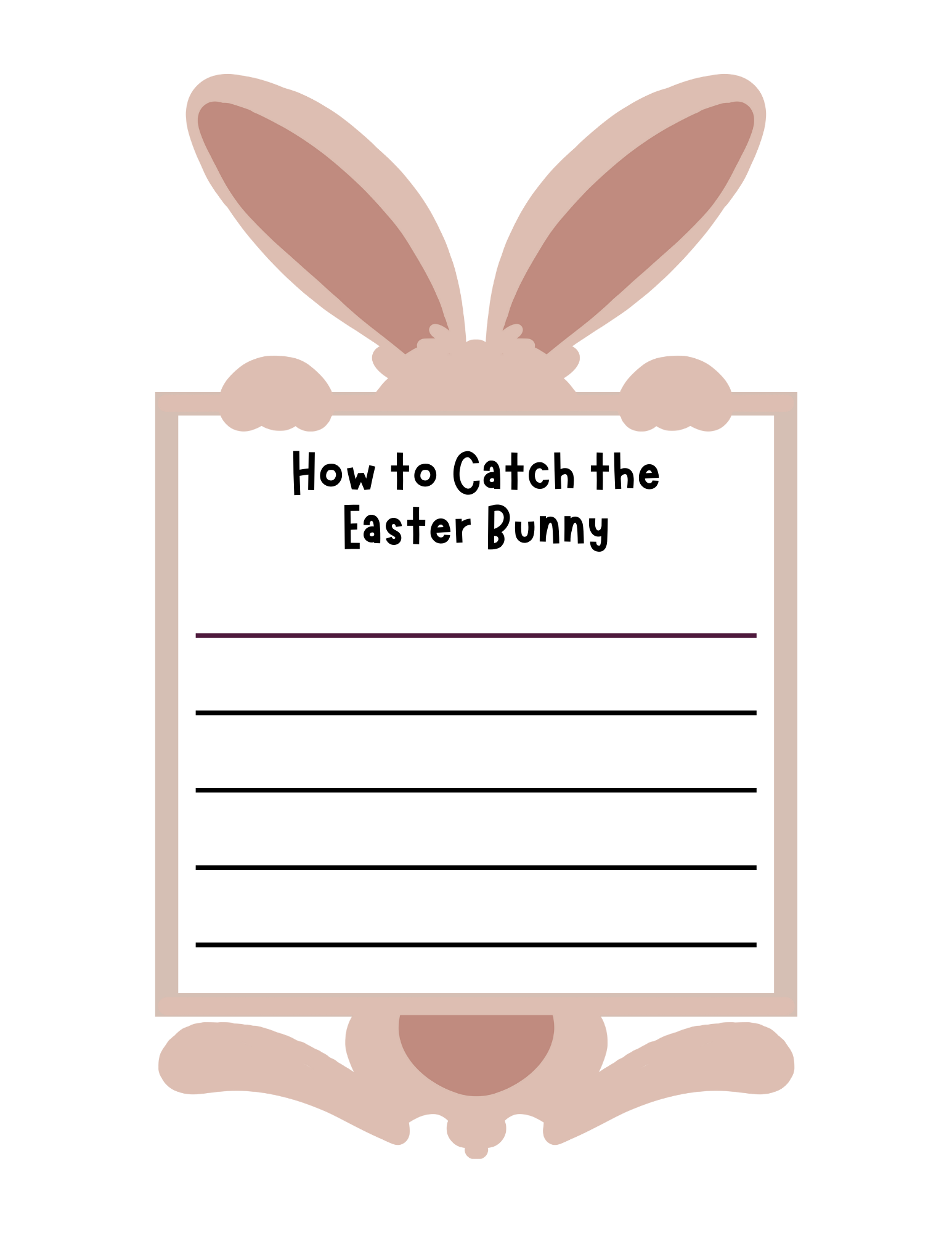 Easter | Craft: How to Catch the Easter Bunny