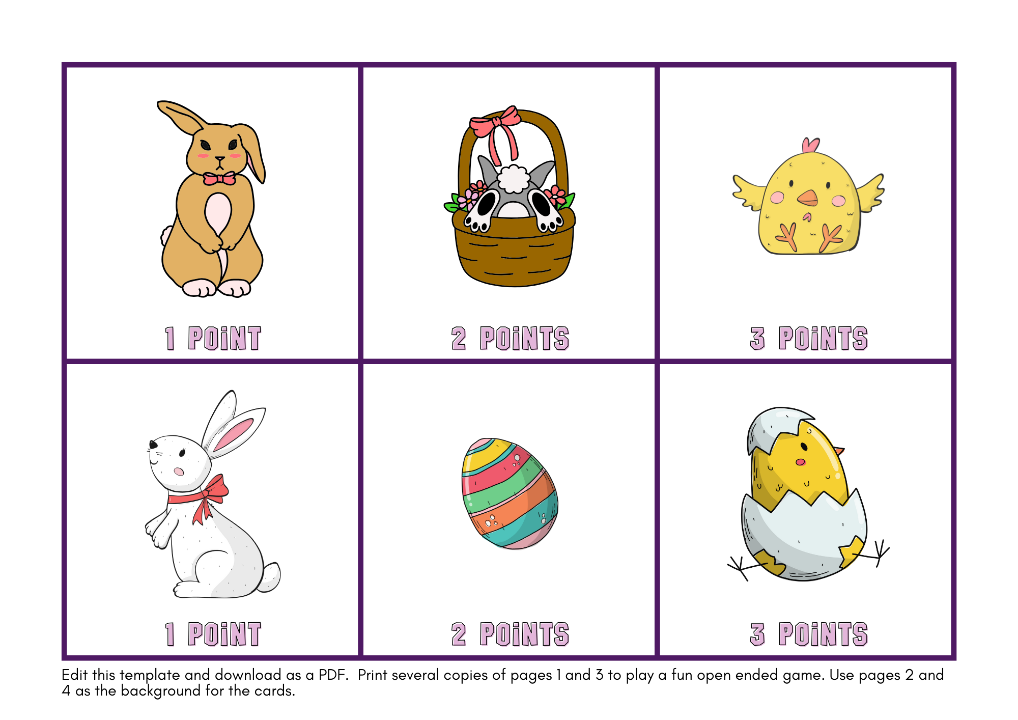 Easter | Open ended game